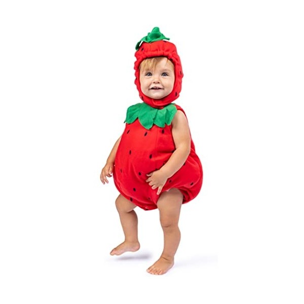 Dress Up America Costume de Fraise Bébé Mignon Unisexe