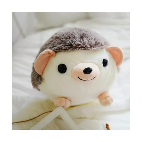 KiLoom Dessin Animé Hérisson Poupée en Peluche Jouets Animal Coussin Rempli Complet Décoration De La Maison Ornements Noël Ha