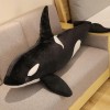 EacTEL Nouveau Épaulard Poupée Oreiller Doux Dessin Animé en Peluche Épaulard Poisson Peluche Requin Enfants Cadeau D’Anniver