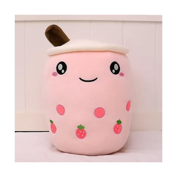 PaMut Mignon Dessin animé Bulle thé Peluche Jouet en Peluche poupée en Peluche Nourriture Fruits Tasse à thé Oreiller Jouet C