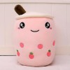 PaMut Mignon Dessin animé Bulle thé Peluche Jouet en Peluche poupée en Peluche Nourriture Fruits Tasse à thé Oreiller Jouet C