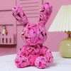 EacTEL Kawaii Candy Bear Peluche Jouet Mignon Sweet Bunny en Peluche Poupée Doux Cartoon Animal Peluches pour Filles Enfants 