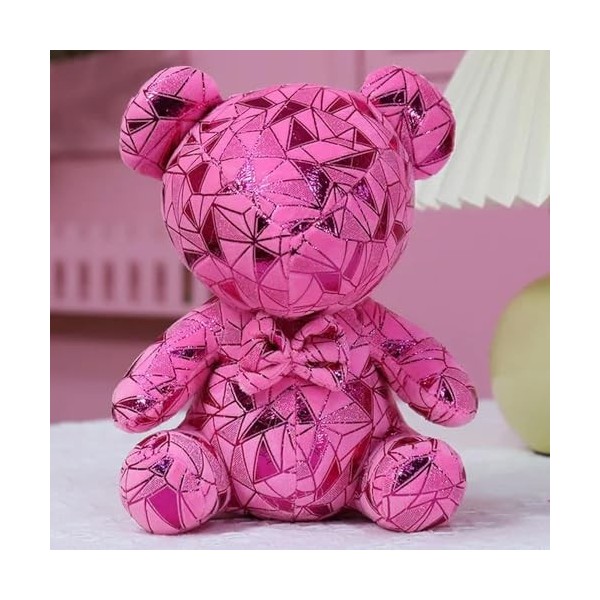 EacTEL Kawaii Candy Bear Peluche Jouet Mignon Sweet Bunny en Peluche Poupée Doux Cartoon Animal Peluches pour Filles Enfants 