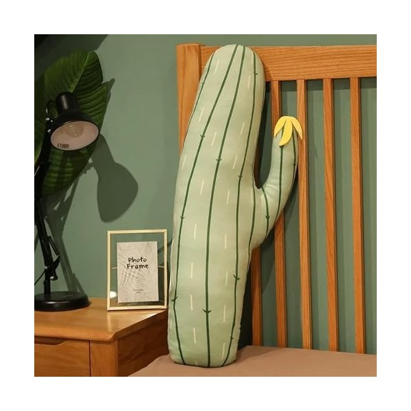 NOpinz Dessin animé Cactus Peluche Jouet Long Oreiller Kawaii Peluche Enfants Jouet Classique Cadeau d’Anniversaire Cadeau de