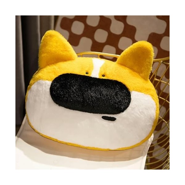 SaruEL Peluche Chien Jouet Animal Oreiller Peluche Chien Husky Berger Peluche Jouet Enfants Mignon Canapé Chambre Décoration 