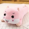 PaMut Oreiller en Peluche Hamster Doux Peluche Mignon Animal Coussin poupée Cadeau d’Anniversaire Enfants Cadeau de Noël 60cm