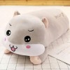 PaMut Oreiller en Peluche Hamster Doux Peluche Mignon Animal Coussin poupée Cadeau d’Anniversaire Enfants Cadeau de Noël 60cm