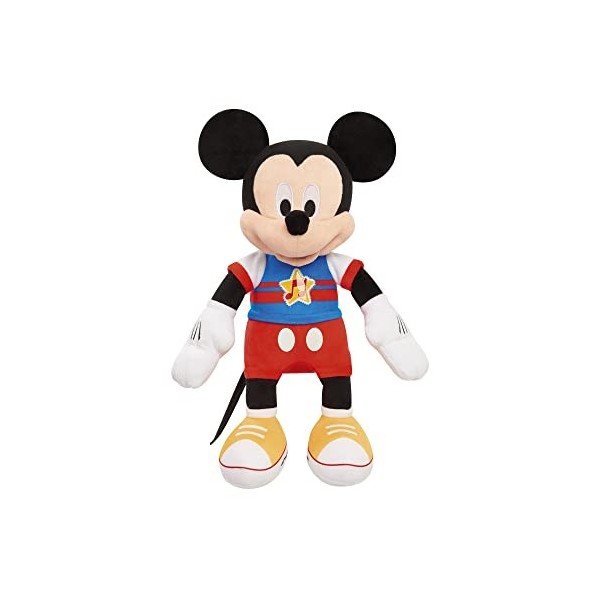 Disney Mickey, Peluche Musicale, avec Fonctions Sonores et Lumineuses, 30 cm, Jouet pour Enfants dès 3 Ans, GIOCHI PREZIOSI, 