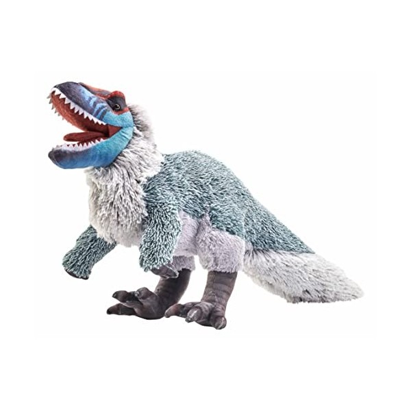 Wild Republic Artist Collection Dino Yutyrannus, Cadeau pour Enfants, 38 cm, Jouet en Peluche, garnissage en Bouteilles deau