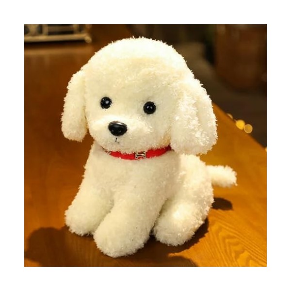 GagaLu Ours en Peluche Moelleux, Chien, Caniche, Peluche, Animal, Jouet, poupée pour Animaux de Compagnie, Cadeau d’Anniversa