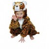 Aptafêtes - CS850055/104 - Costume de Tigre Peluche - Toon pour Enfant Taille 116 cm - 4/5 Ans