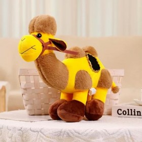 NOpinz Kawaii Chameau Jouets en Peluche Animaux en Peluche Enfants Jouets Dessin animé Camel Forme poupées Mignon décoration 