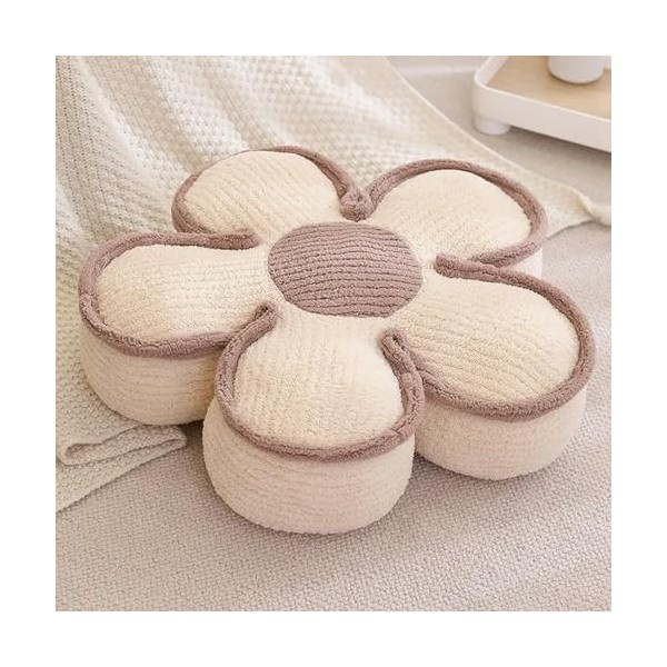 Fleur Peluche Coussin Plante Tournesol Coussin Home Decor Coussin Kawaii Cadeau D’Anniversaire 50cm 3