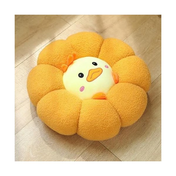 Forme de Citrouille créative, Coussin en Peluche Fleur, canapé Moelleux, Tapis de Sol, Cochon Mignon, Dinosaure, Lapin, Carot