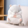 EacTEL Hamster Oreiller Enfants Jouet Hamster Jouet Kawaii Hamster Peluche Jouet Hamster Peluche Cadeau D’Anniversaire Peluch