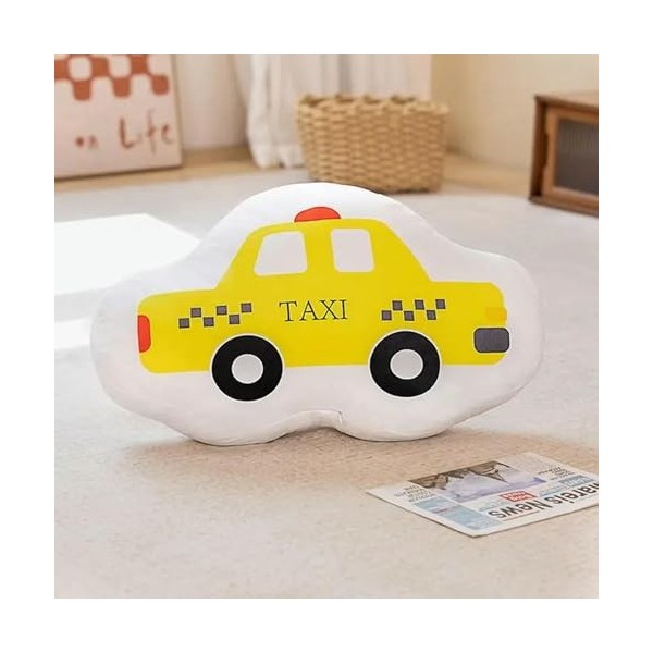 NOpinz Dessin animé Voiture Pelle Avion Jouet en Peluche poupée en Peluche Oreiller Coussin Enfants garçon Cadeau décoration 