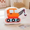 NOpinz Dessin animé Voiture Pelle Avion Jouet en Peluche poupée en Peluche Oreiller Coussin Enfants garçon Cadeau décoration 