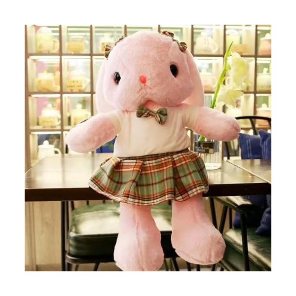 Kawaii Lapin en Peluche Jouet Grand Animal Peluche poupée Oreiller décoration poupée Cadeaux 50cm 4