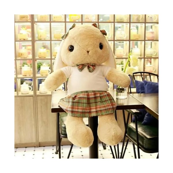 Kawaii Lapin en Peluche Jouet Grand Animal Peluche poupée Oreiller décoration poupée Cadeaux 50cm 4
