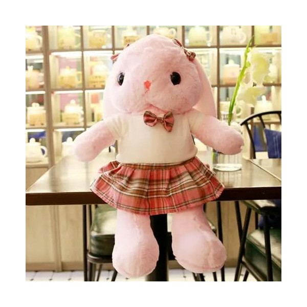 Kawaii Lapin en Peluche Jouet Grand Animal Peluche poupée Oreiller décoration poupée Cadeaux 50cm 4