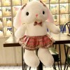 Kawaii Lapin en Peluche Jouet Grand Animal Peluche poupée Oreiller décoration poupée Cadeaux 50cm 4