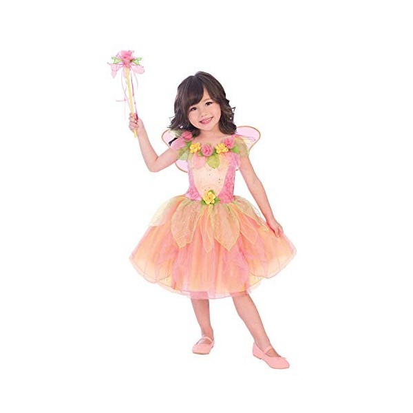 amscan Peach Sorbet Fairy 2-3 Years Déguisement Girls, 9904099 Rose - Version Anglaise