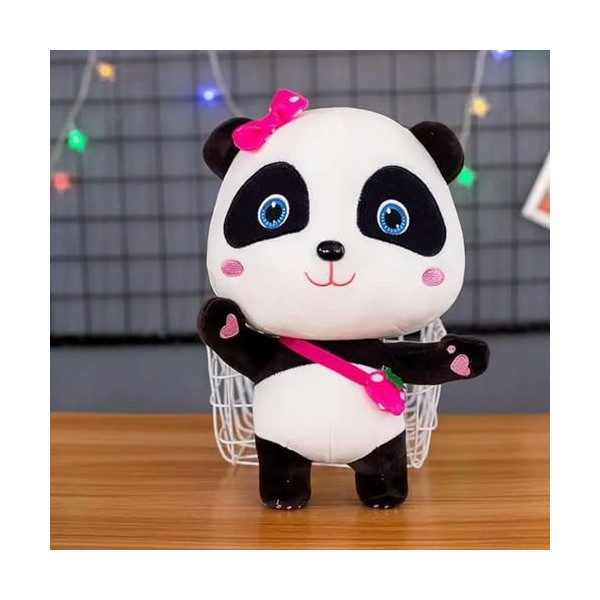 Panda Peluche Jouet pour Enfant en Peluche Cadeau Bébé Miraculeux Infantil Mignon Coussin Décoration Doux 55CM C