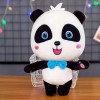 Panda Peluche Jouet pour Enfant en Peluche Cadeau Bébé Miraculeux Infantil Mignon Coussin Décoration Doux 55CM C