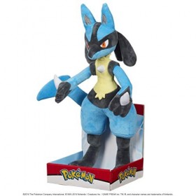 Pokemon Peluche Geante Lucario 30 cm – Jouet Nouveau 2023 – Peluche Licence Officielle