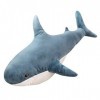 JHCHA Adorable peluche en forme de requin pour chambre à coucher, canapé, lit, cadeau pour enfants et amis