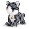 Smalody Robot Cat Chat Robot Chat Kitty Jouet, Chat Interactif en Peluche Chat en Peluche, Contrôle Tactile Meow Chaton, Anim