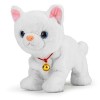 Smalody Robot Cat Chat Robot Chat Kitty Jouet, Chat Interactif en Peluche Chat en Peluche, Contrôle Tactile Meow Chaton, Anim