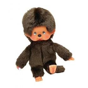 GRABO Monchhichi - LOriginal - 20 cm Bleus