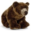 Peluche Living Nature - Ours brun moyen 25cm 