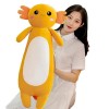 Long Axolotl Oreiller en Peluche, Mignon Axolotl rembourré Animal Corps en Peluche Douce poupée en Peluche Fille garçon Jouet