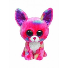 Ty - Ty36084 - Peluche - Beanie Boos - Moyen - Duchess Chihuahua Rose - 15 Cm