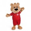 NICI- Peluche Doudou FC Bayern Ours 35cm avec Maillot de Foot Brun Issu dune Production Durable, 49074, Berni 35 cm