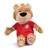 NICI- Peluche Doudou FC Bayern Ours 35cm avec Maillot de Foot Brun Issu dune Production Durable, 49074, Berni 35 cm