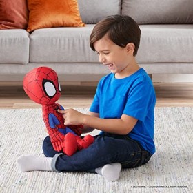 Spidey and His Amazing Friends SNF0050 My Friend Peluche avec Sons pour Enfants à partir de 3 Ans et Plus avec Vos sympathiqu