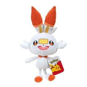 PoKéMoN Peluche - Scorbunny 20 cm - Sword & Shield