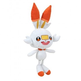 PoKéMoN Peluche - Scorbunny 20 cm - Sword & Shield