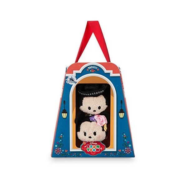 DIS Mickey et Minnie Mouse « Tsum Tsum » en peluche douce – Mini – 8,9 cm – Mexique