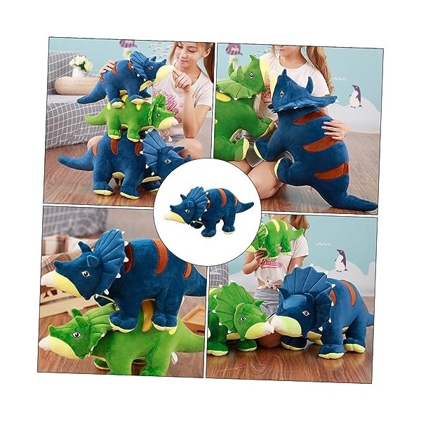 Toyvian 1 Pc Jouet De Dinosaure Pompons De Porcistas Jouets danimaux Oreiller De Poupée De Dinosaure Jouer Garçon Enfant Pel