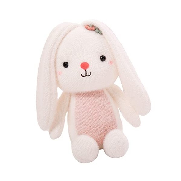 Toyvian Peluche Oreillers De Lapin De Pâques Jouet Lapin Câlin Poupées De Lapin à Longues Oreilles Poupées Jouets De Pâques J