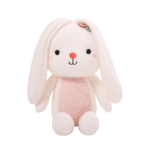 Toyvian Peluche Oreillers De Lapin De Pâques Jouet Lapin Câlin Poupées De Lapin à Longues Oreilles Poupées Jouets De Pâques J
