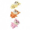 Toyvian 9 Pièces Clé en Peluche Tigre Porte-clés en Peluche Sac Suspendu Poupée Cadeaux Année 2022 Pendentif Design Zodiaque 