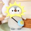 Kawaii Pingouin en Peluche Pingouin Mignon Pingouin avec Sac Dinosaure Pain en Peluche Coussin Enfants Anniversaire Cadeau De