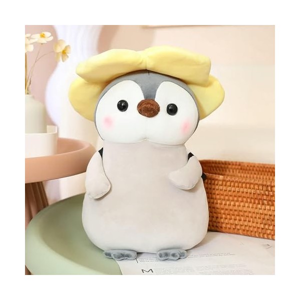 Kawaii Pingouin en Peluche Pingouin Mignon Pingouin avec Sac Dinosaure Pain en Peluche Coussin Enfants Anniversaire Cadeau De