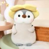 Kawaii Pingouin en Peluche Pingouin Mignon Pingouin avec Sac Dinosaure Pain en Peluche Coussin Enfants Anniversaire Cadeau De