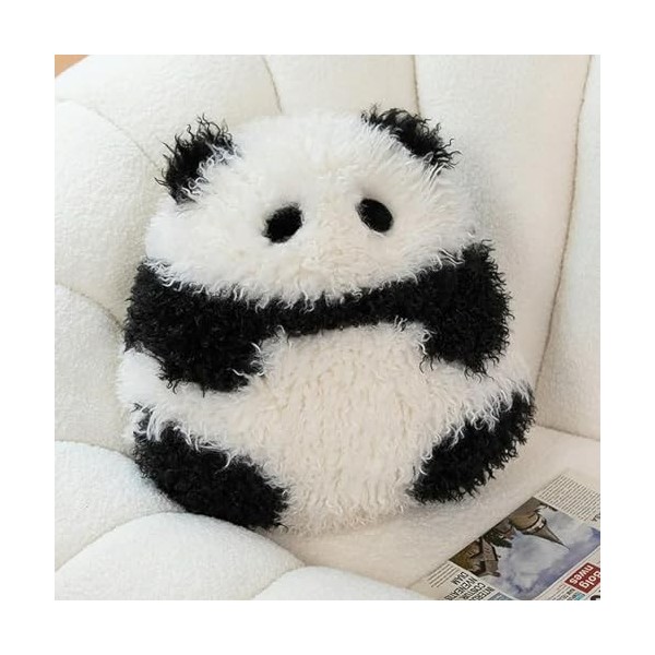 NOpinz Kawaii Moelleux Panda hérisson Jouet en Peluche Dessin animé en Peluche Boule en Peluche Animal Doux Mignon poupée Cad
